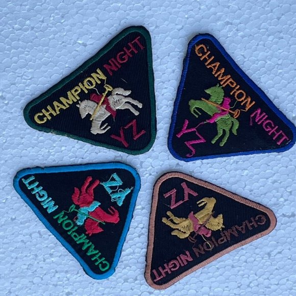 Lot of 4 Patches Iron On Embroidery Patches for Craft Art Clothes Jacket Jeans - Picture 5 of 9